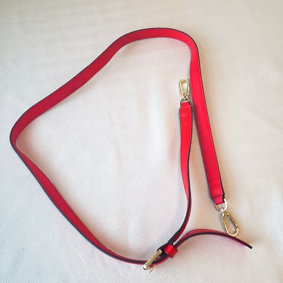 Tory Burch Emerson brilliant red Crossbody strap - Picture 1 of 14
